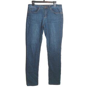 Thread Market Skinny Jeans Womens 13 Medium Wash Midrise Love My Booty Stretch